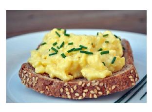 Easy Cheesy Scrambled Eggs